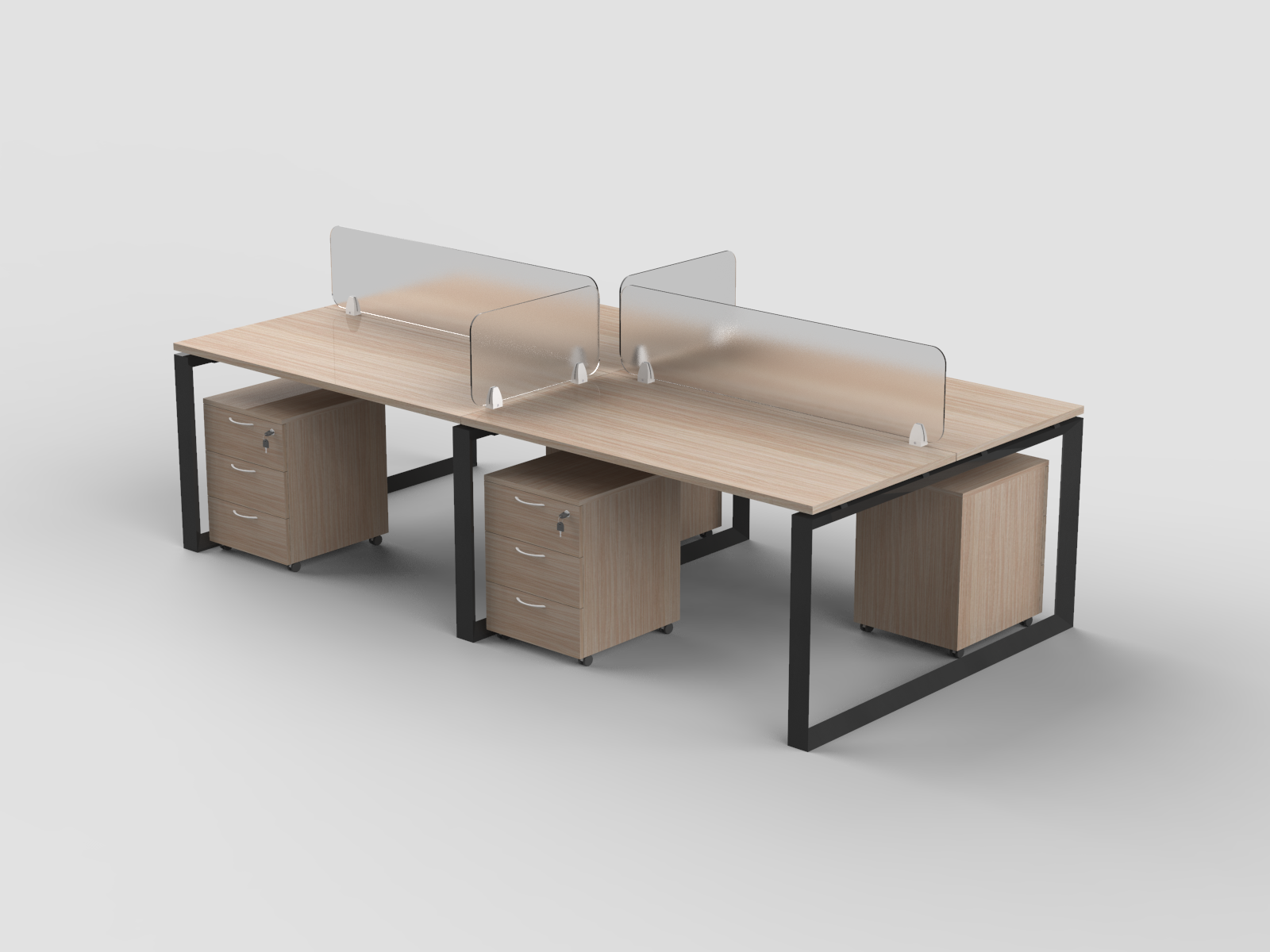 Office workstations and desks Dubai — modular workstation pod systems UAE Mobilia®