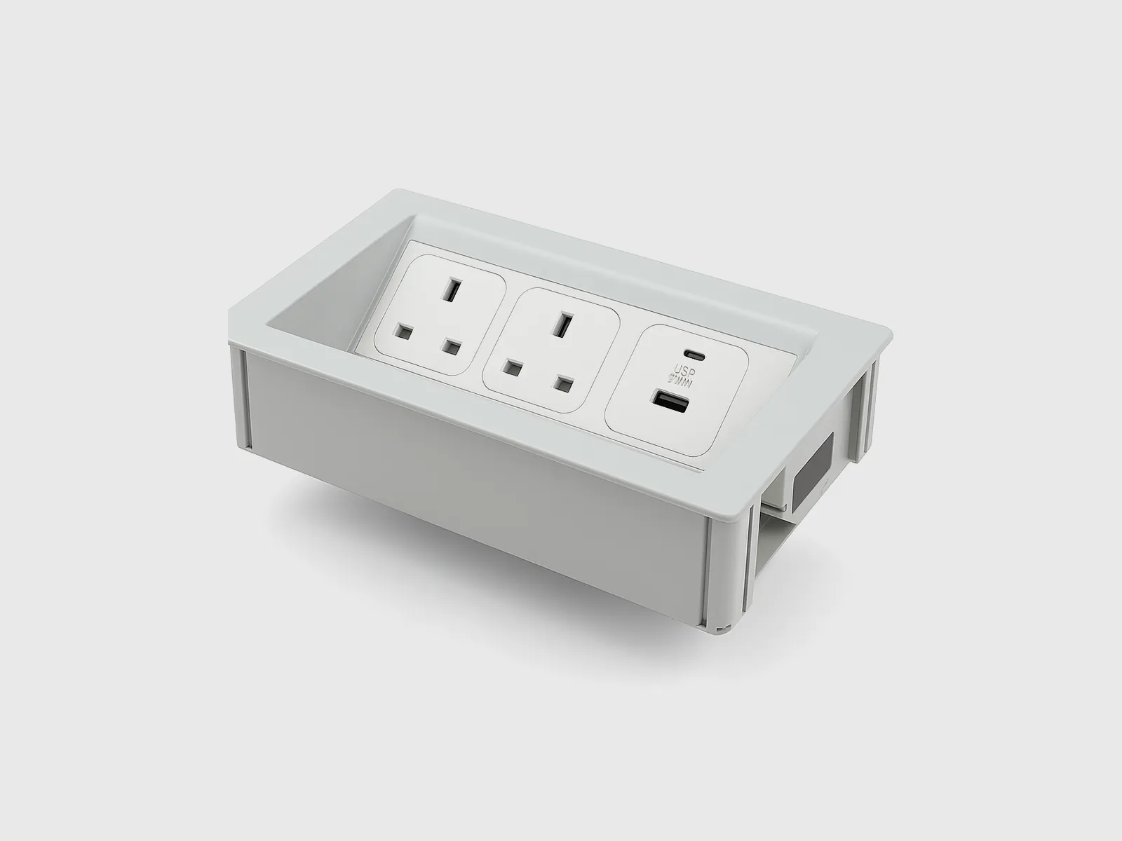 Office power and cable solutions Dubai — in-desk power modules UAE Mobilia®